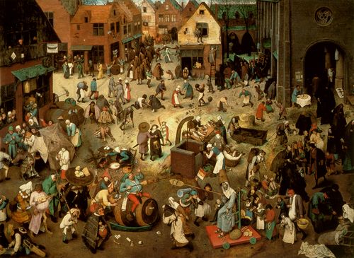 Bruegel- Battle Between Carnival and Lent